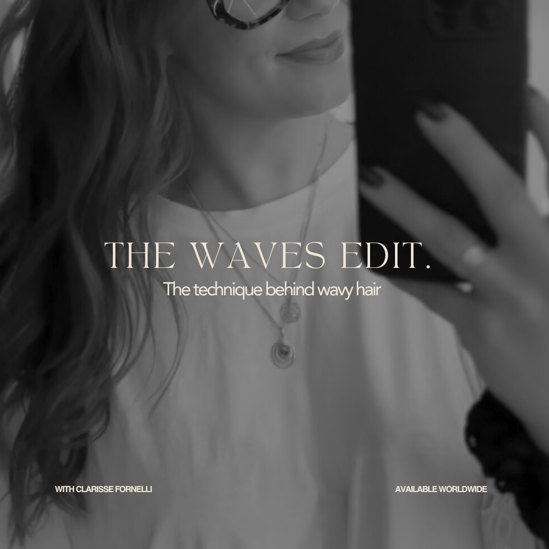 The Waves Edit. The technique behind wavy hair