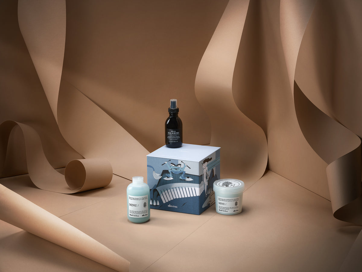 Davines MINU - Melodies Above the Sky Gift Set - Coloured Hair