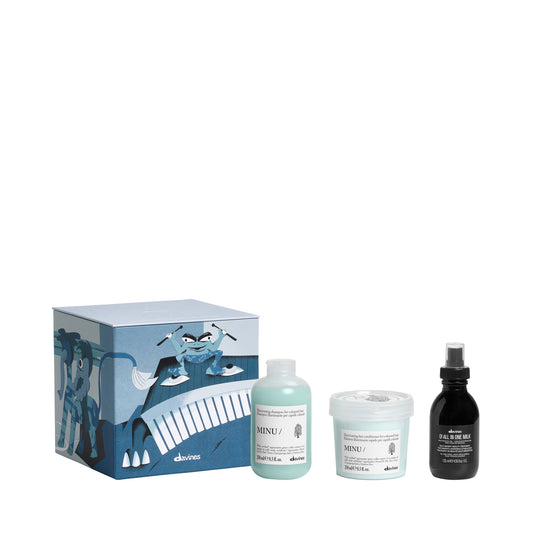 Davines MINU - Melodies Above the Sky Gift Set - Coloured Hair