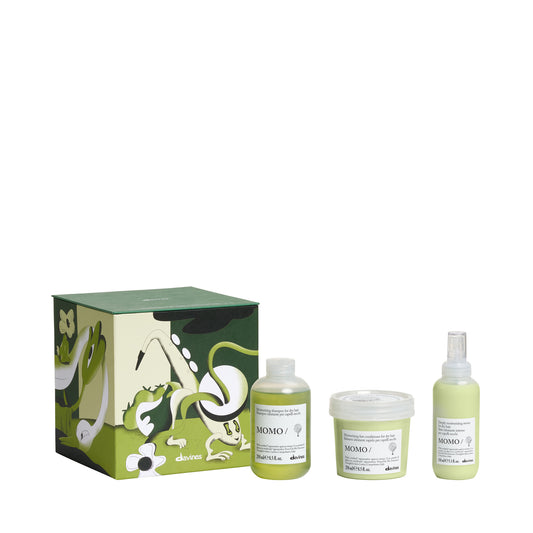 Davines MOMO En Plein Air Concert Gift Set – Hydrating Haircare for Dry Hair
