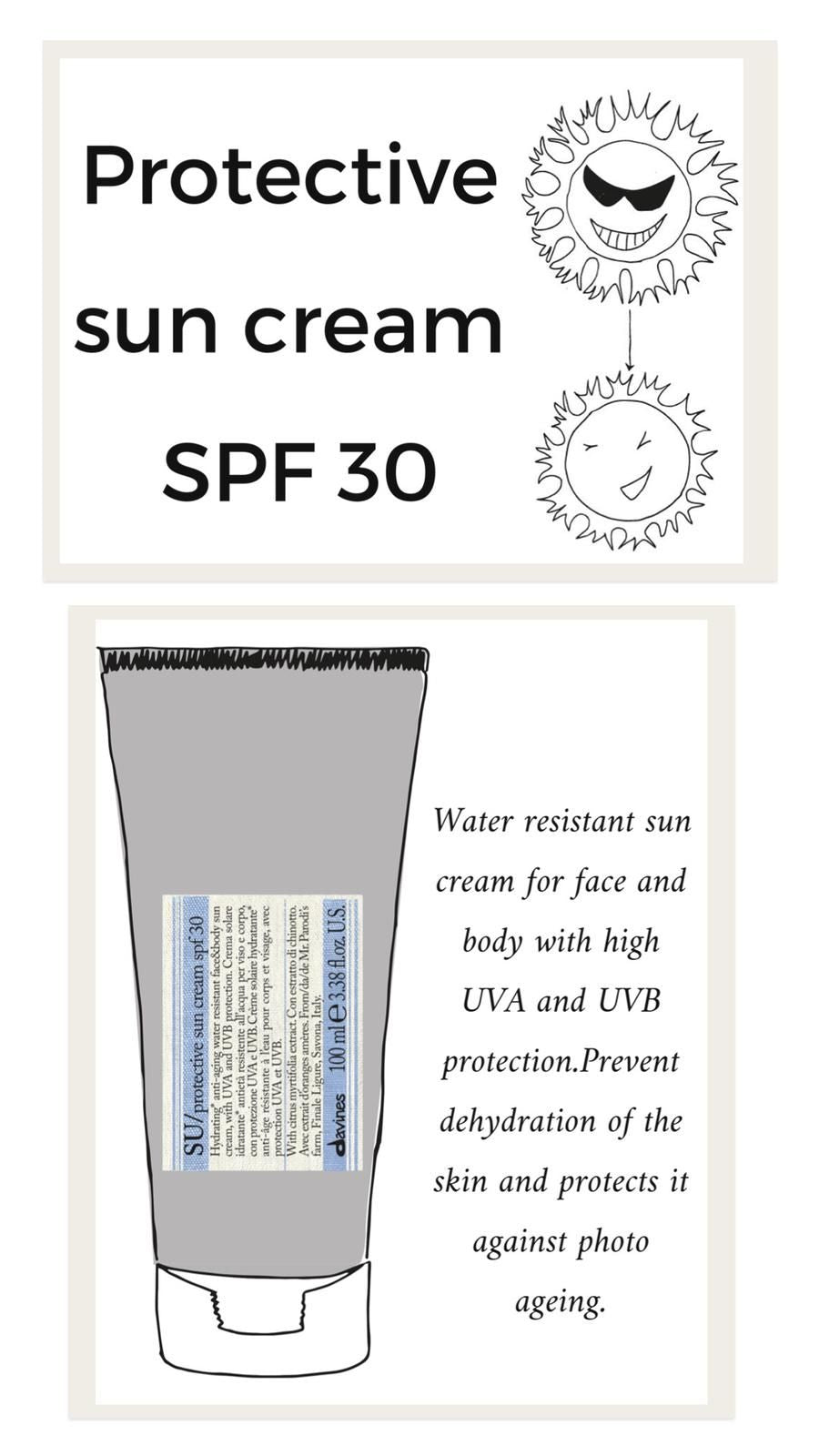 SU Protective Sun Cream SPF30